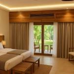 Deluxe Family, King and Twin Bed, Garden View