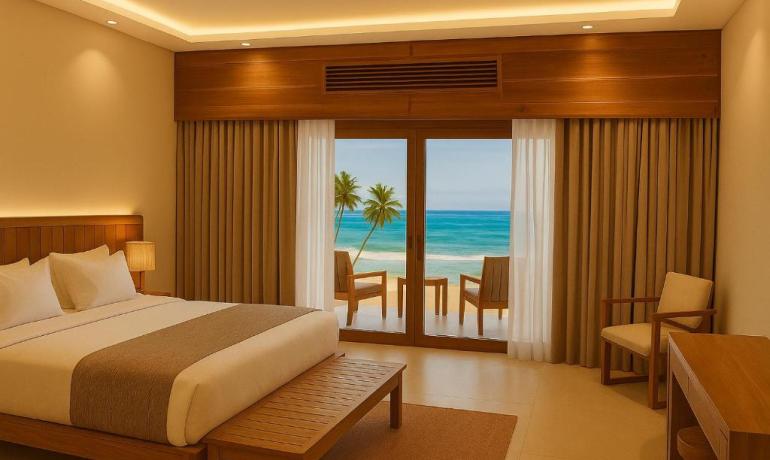 Executive Suite, King Bed, Front Ocean View
