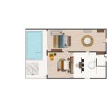 Executive Suite King Ocean View w private Pool